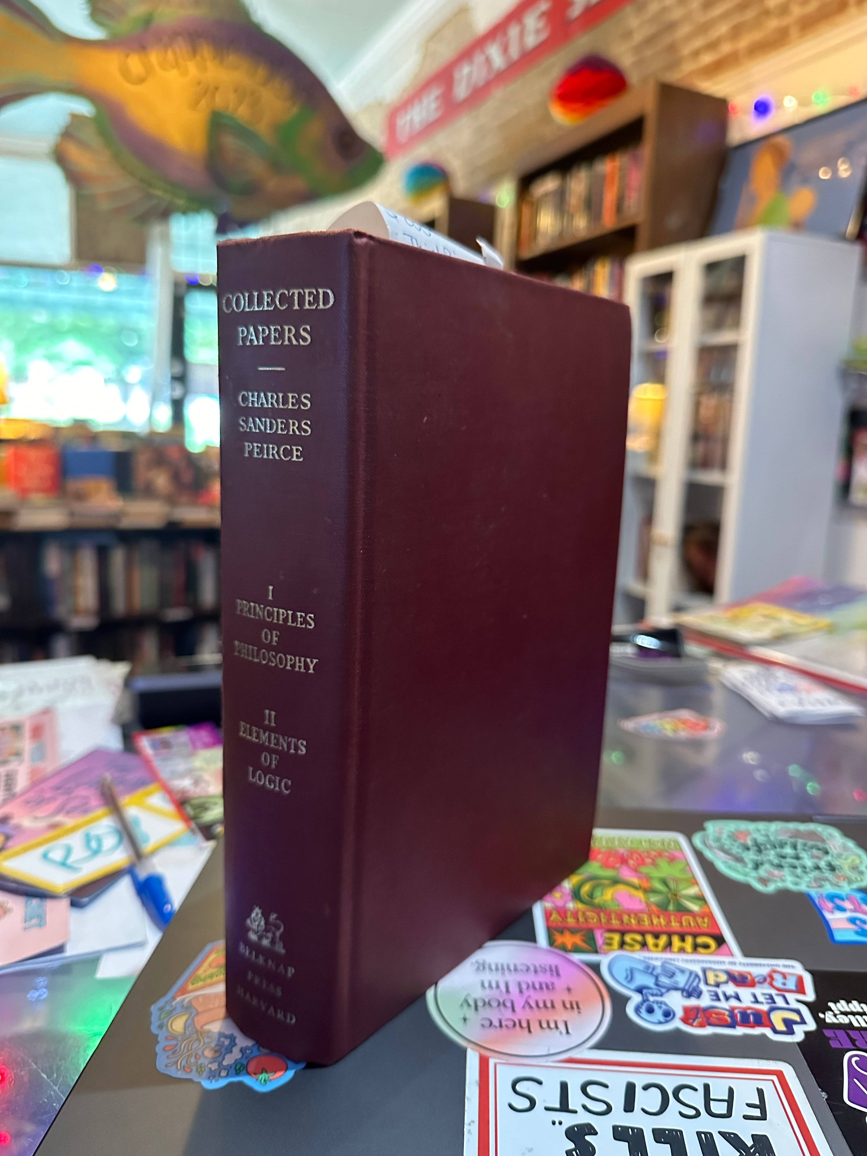 collected papers of charles sanders peirce